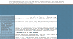 Desktop Screenshot of inekon-trams.com